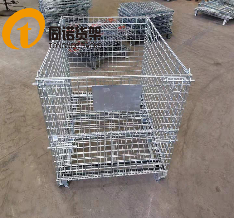 佳木斯金属折叠式仓储笼蝴蝶笼定制厂家