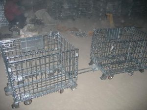 沈阳带牵引仓储笼,沈阳仓储笼加牵引装···