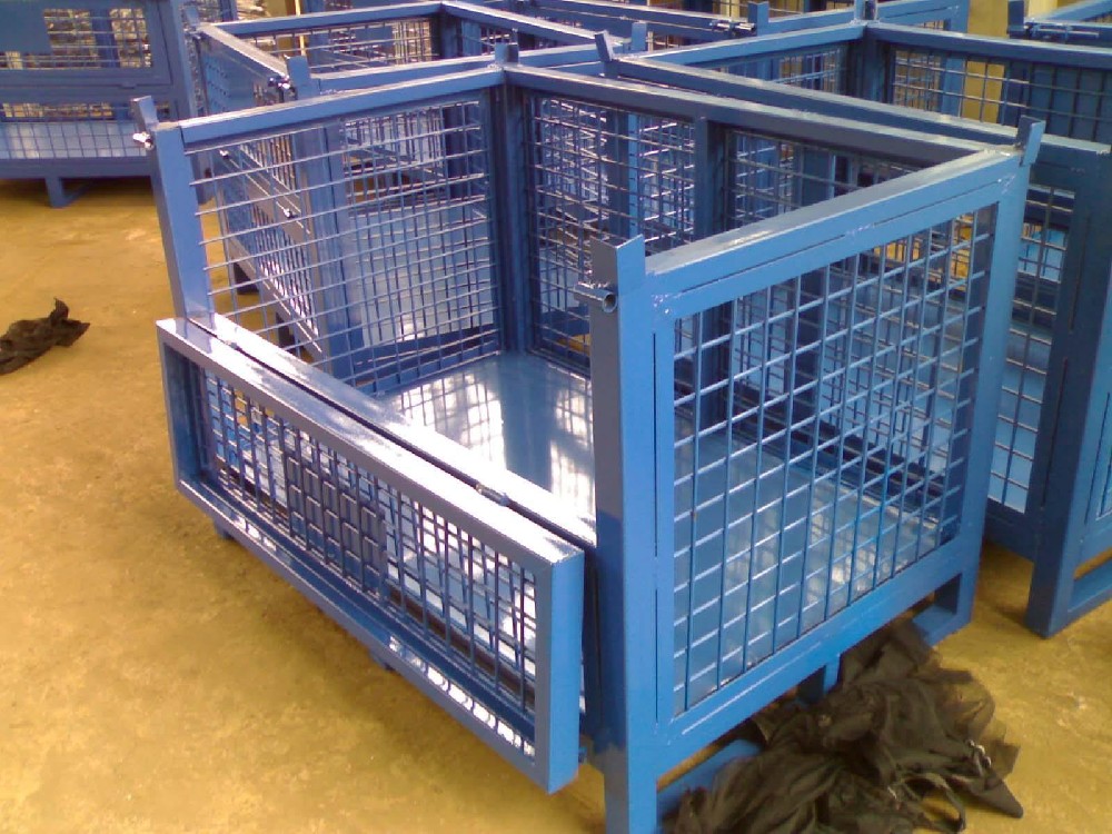 重型仓储笼可用于汽车配件的运输及周转···