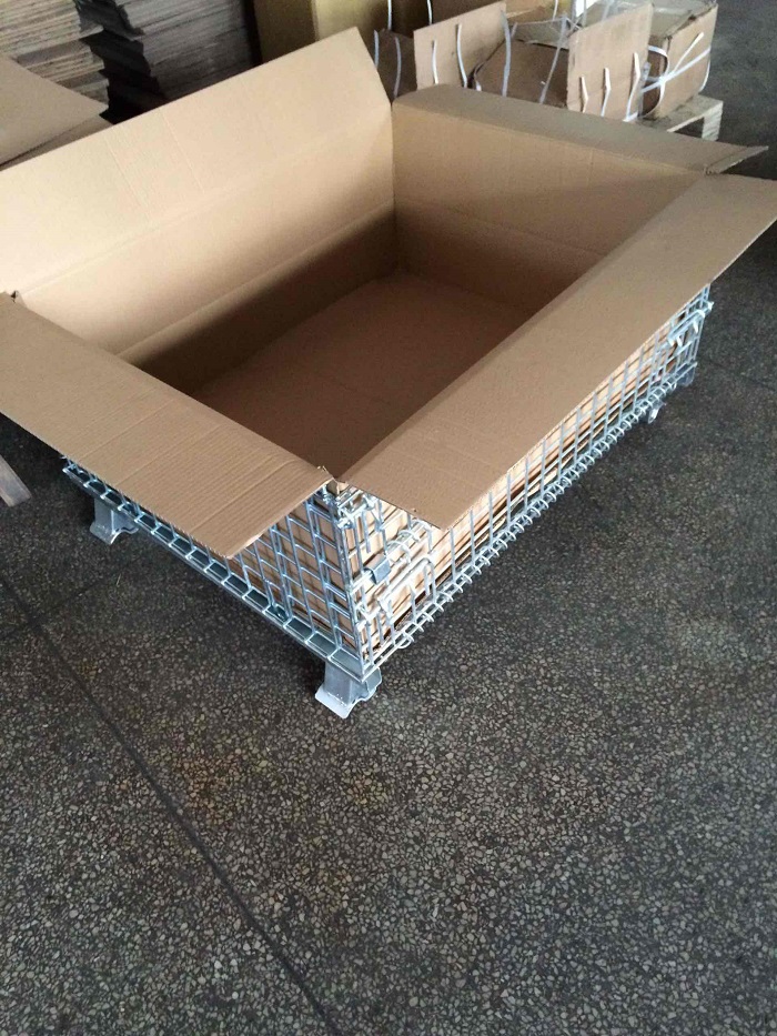 常州客户用于装货的出口仓储笼